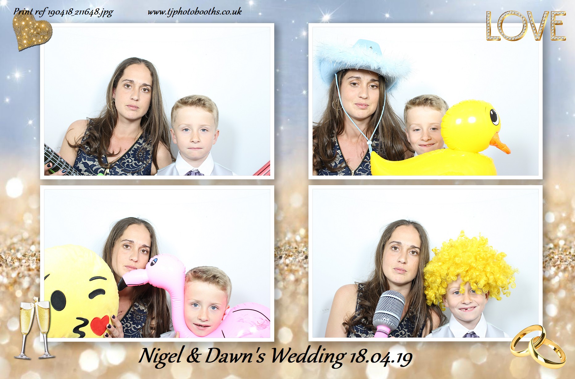 Nigel & Dawn's Wedding | View more photos from the event at gallery.tjphotobooths.co.uk/u/TJPhotobooths/Nigel-Dawns-Wedding